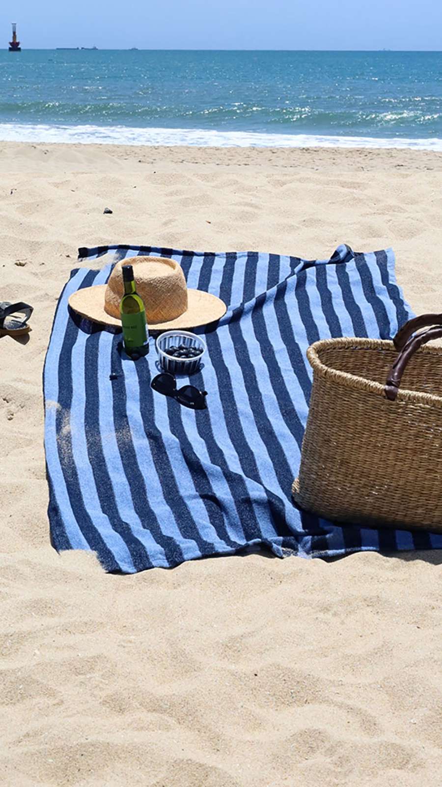 Capri Stripe Picnic Mat