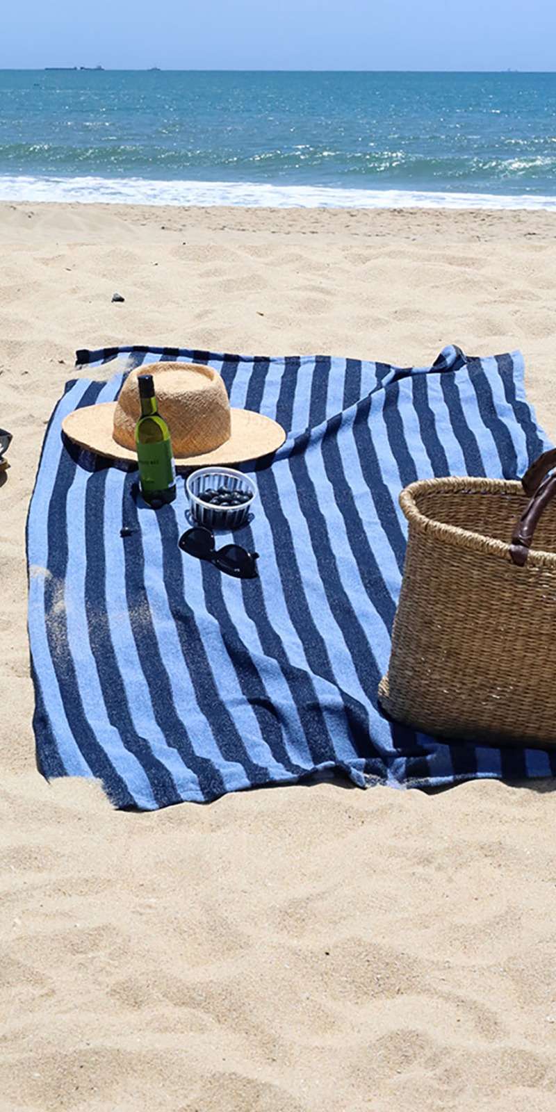 Capri Stripe Picnic Mat