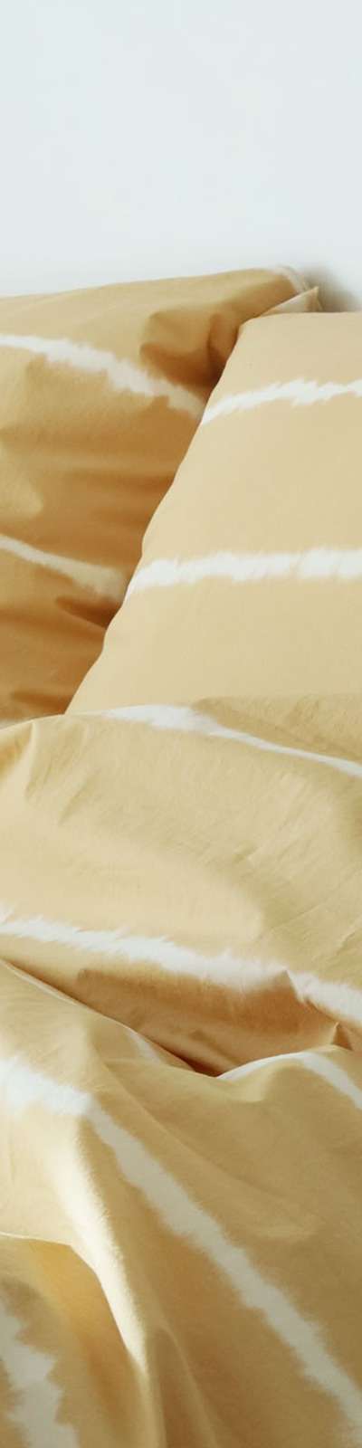 Mon Stripe Bedding - Yellow Ocher