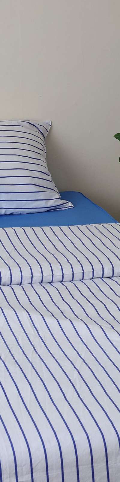 Neo Stripe Bedding - Blue