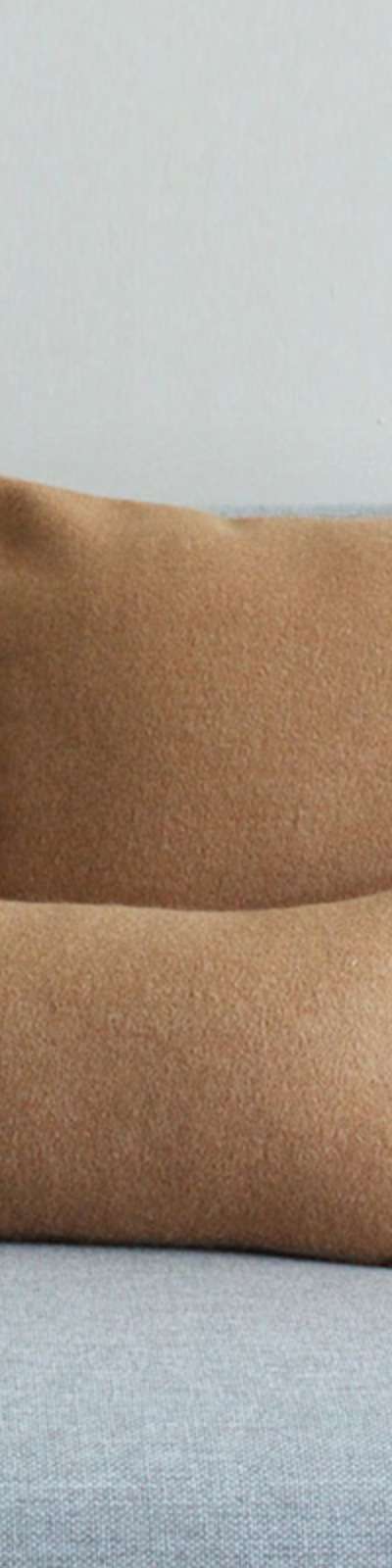 Dew Wool Cushion (Peanut Butter)