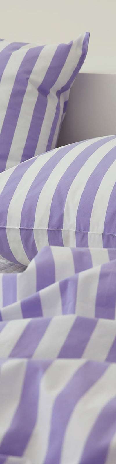 Le Marais Stripe Bedding Set - Lilac
