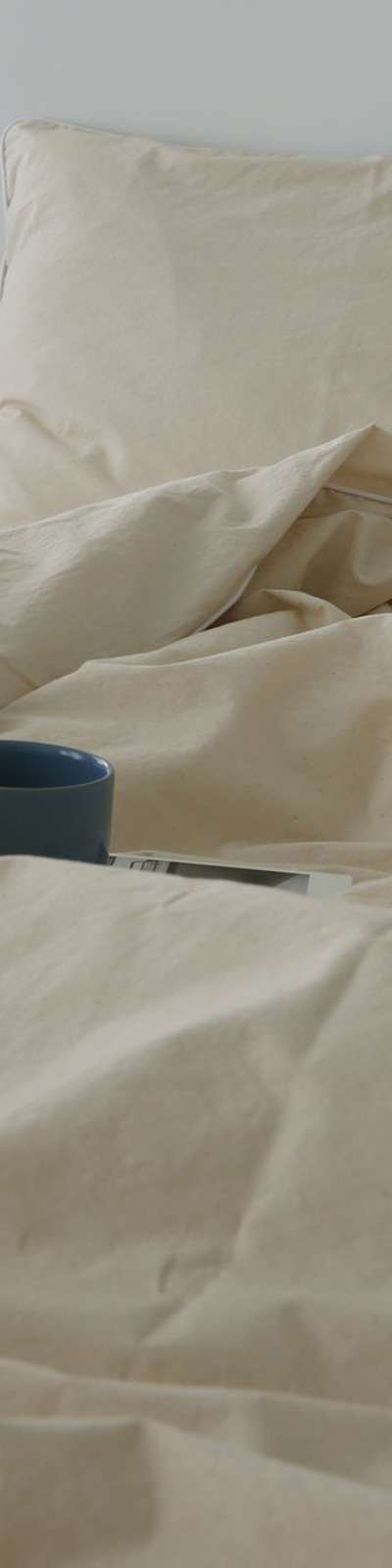 Line Point Bedding Set - Ivory/White