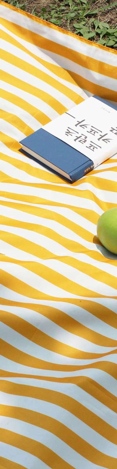 Waterproof Picnic Mat - YELLOW STRIPE