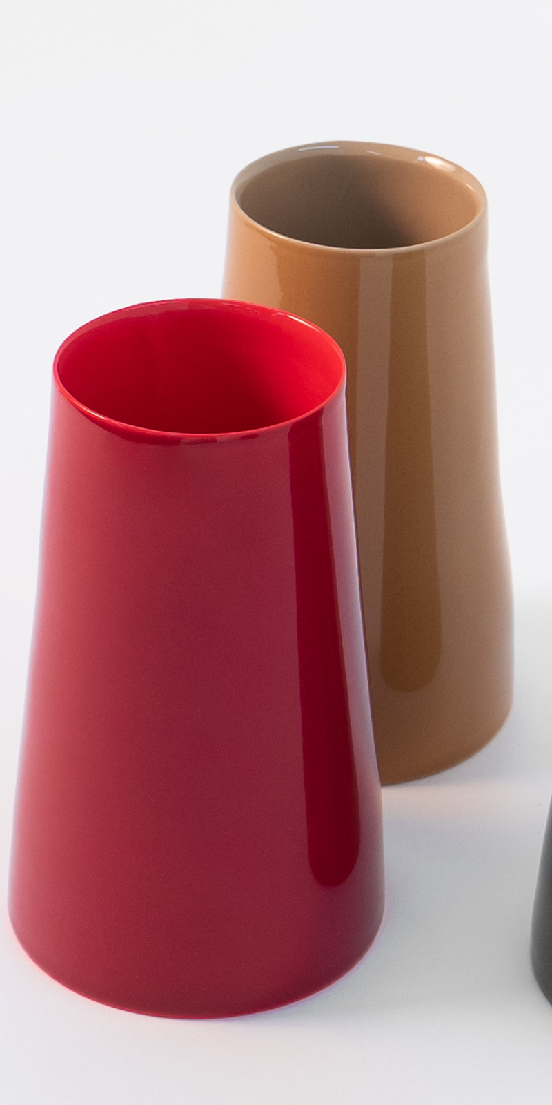 Bicolor Vase - Red