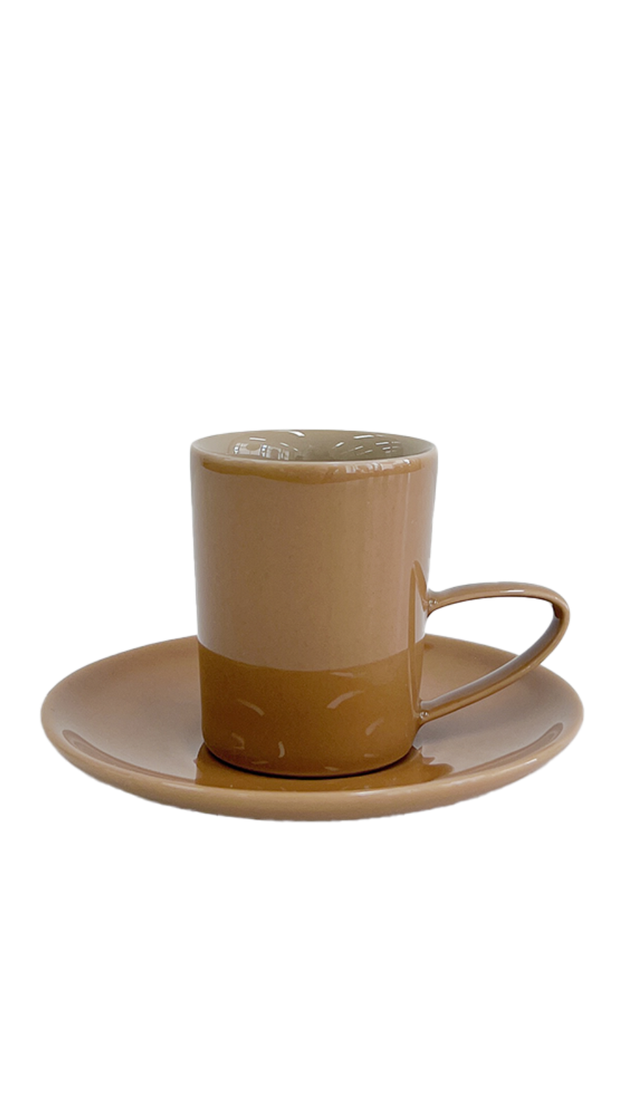Bi-Color Espresso Set - Caramel