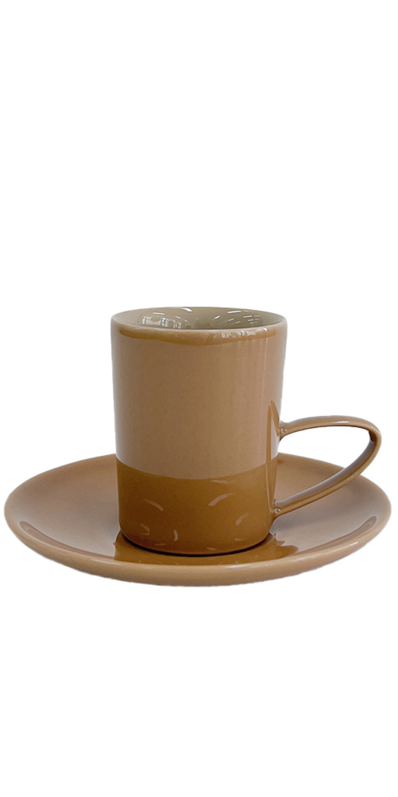 Bi-Color Espresso Set - Caramel