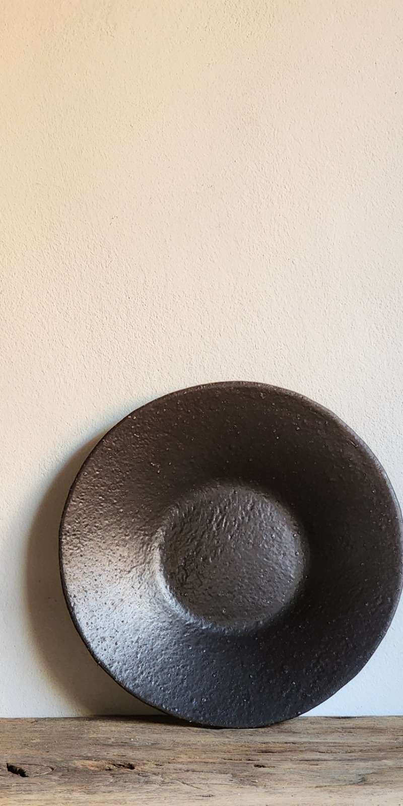 Black Stone Deep Plate