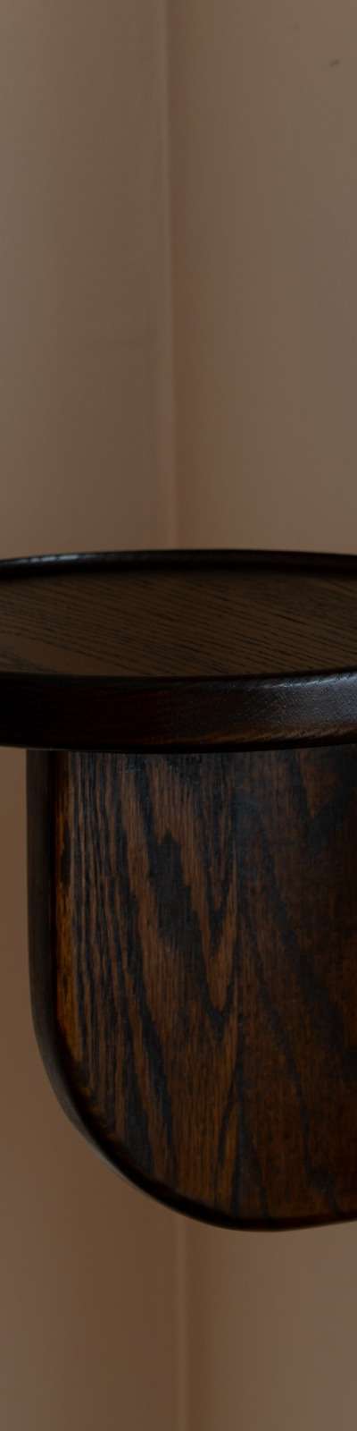 Wall Shelf - Black Lacquer