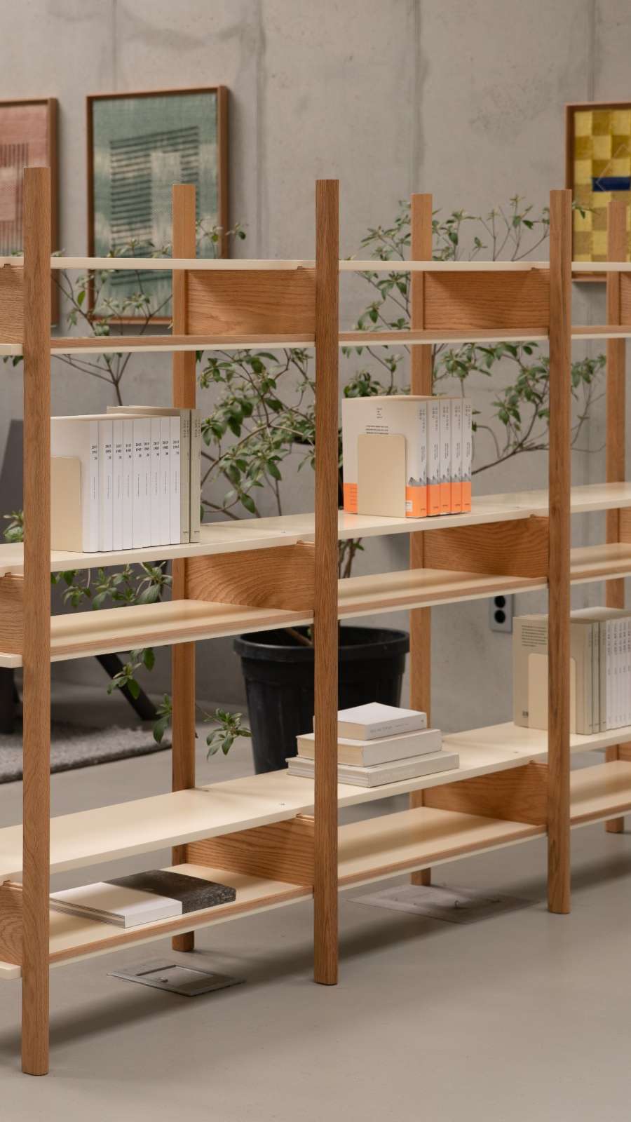 Rail Shelf Low - 3-Tier