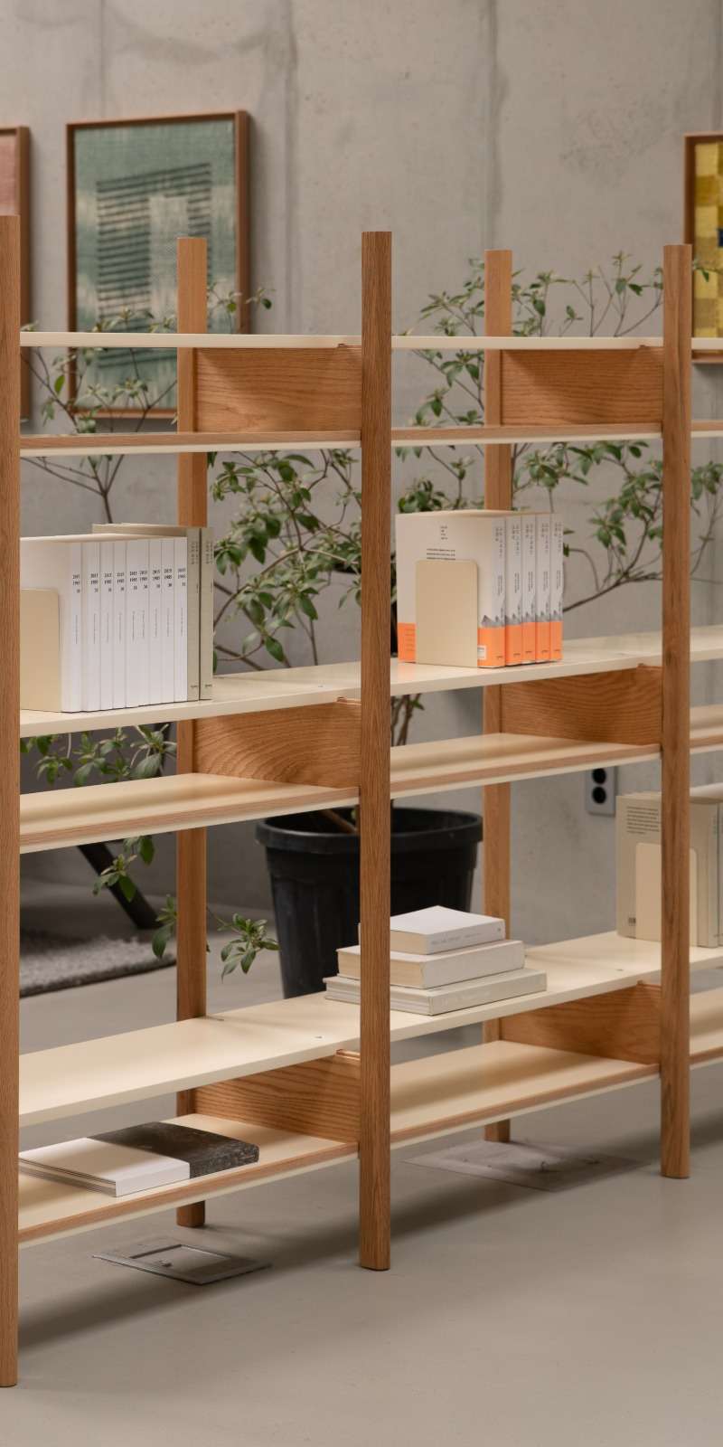 Rail Shelf Low - 3-Tier
