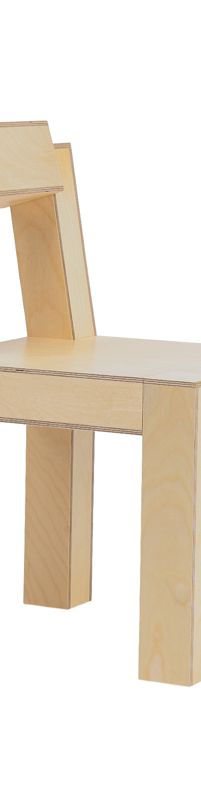 Block Chair - Natural