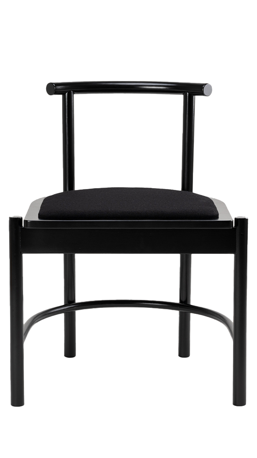 Soft Chair B Black Fabric