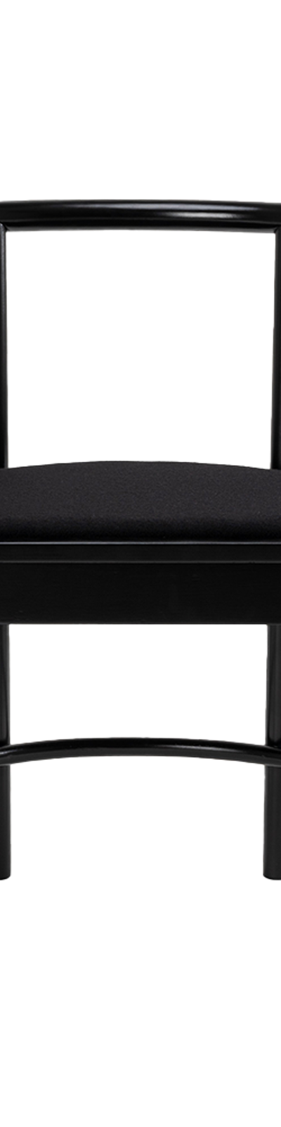 Soft Chair B Black Fabric