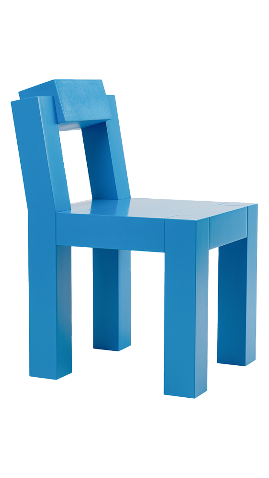 Block Chair - Blue