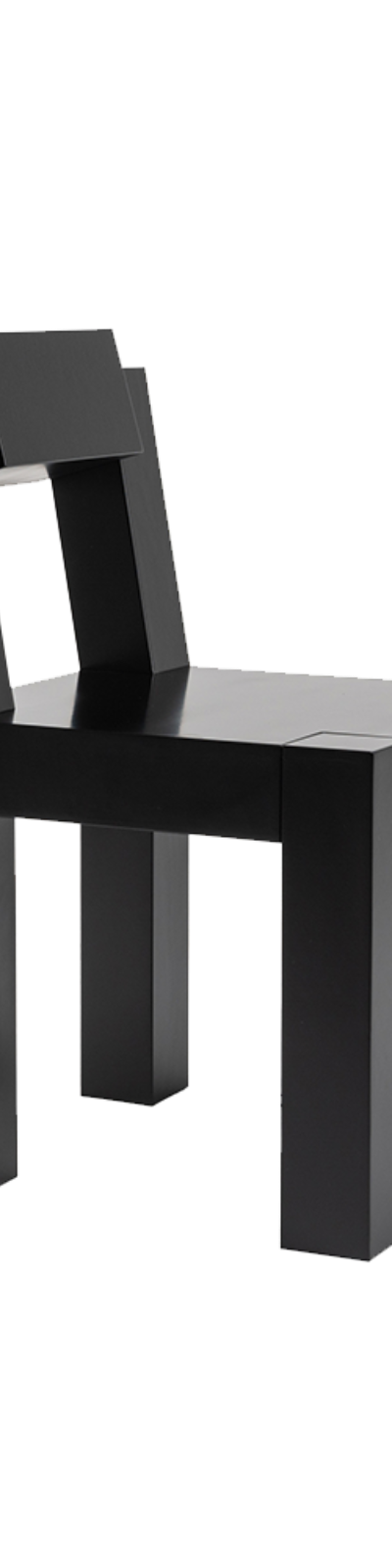 Block Chair - Black