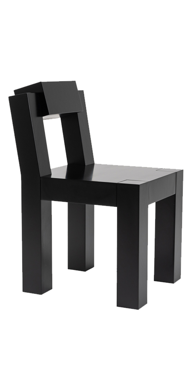 Block Chair - Black