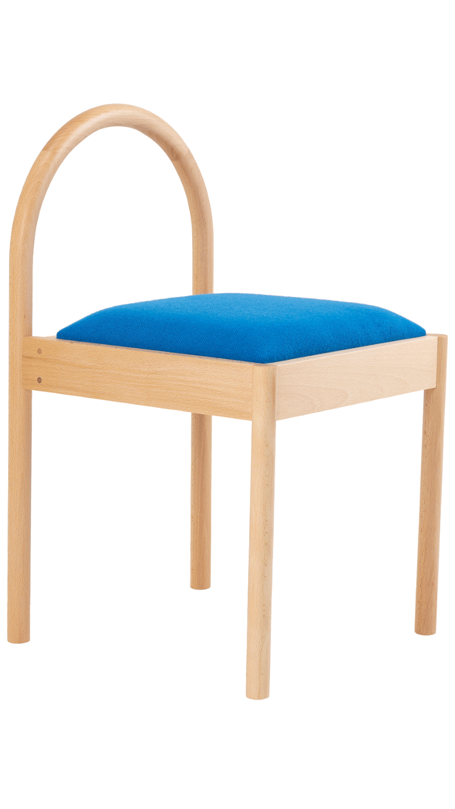 D.Chair - Natural/Blue