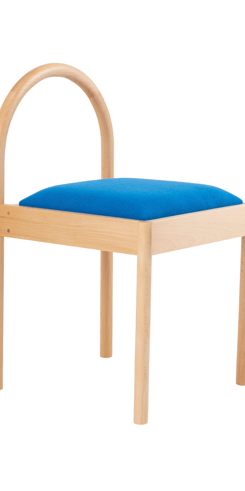 D.Chair - Natural/Blue