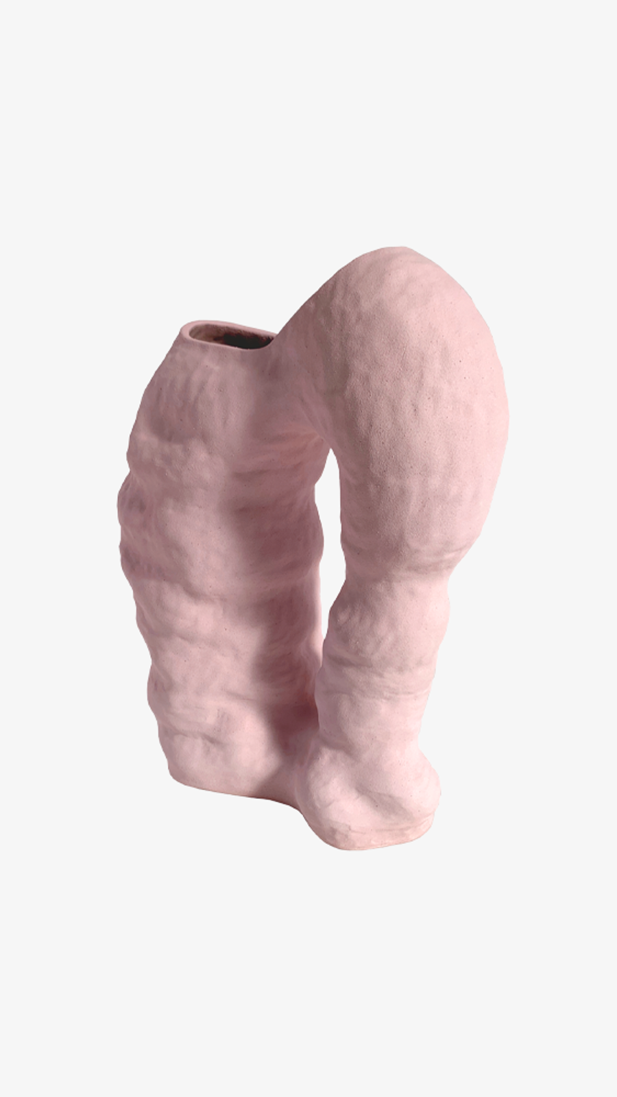 Upper Body Pink Vase