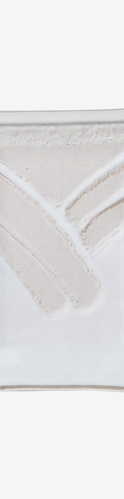 Sweep Snow Mini Square Plate