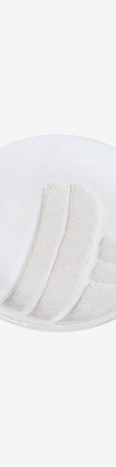 Sweep Snow Round Plate (5 Size)