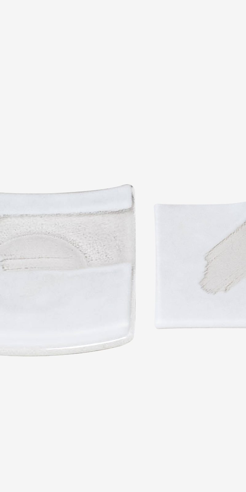 Sweep Snow Square Plate (2 Size)