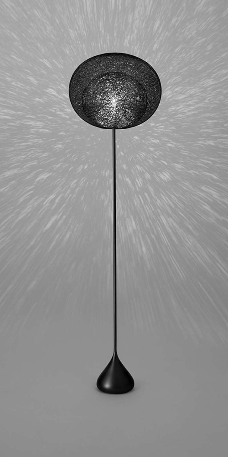 Mayuhana Ma Tall Floor Lamp - Black