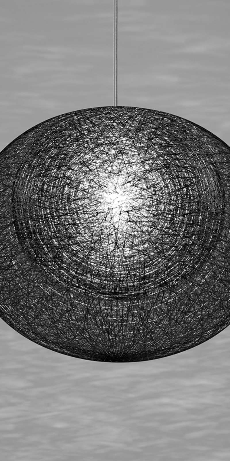 Mayuhana Ma Oval Pendant - Black