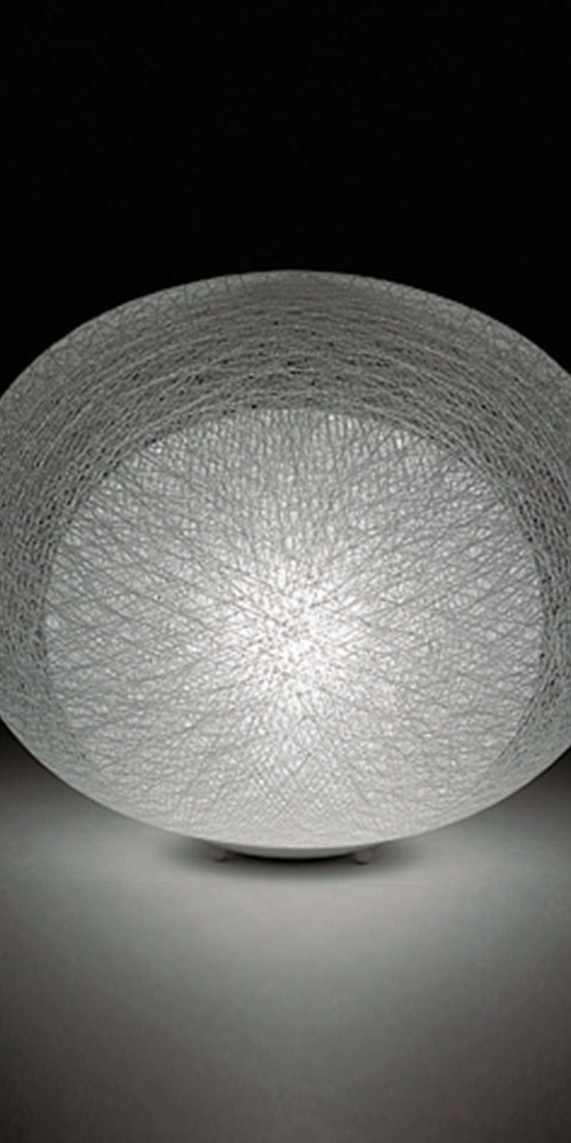 Mayuhana Oval Floor Lamp - White