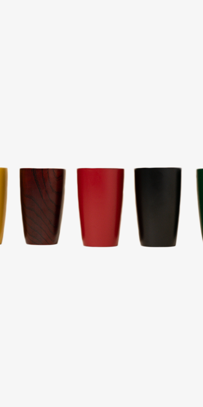 Lacquerware Square Cup (5 COLORS)