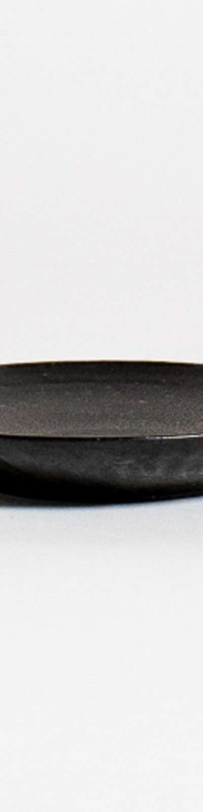 Black Glaze Plate, Small