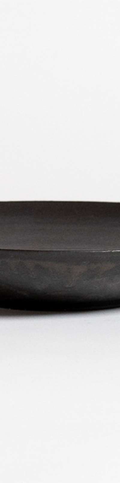 Black Glaze Large Plate