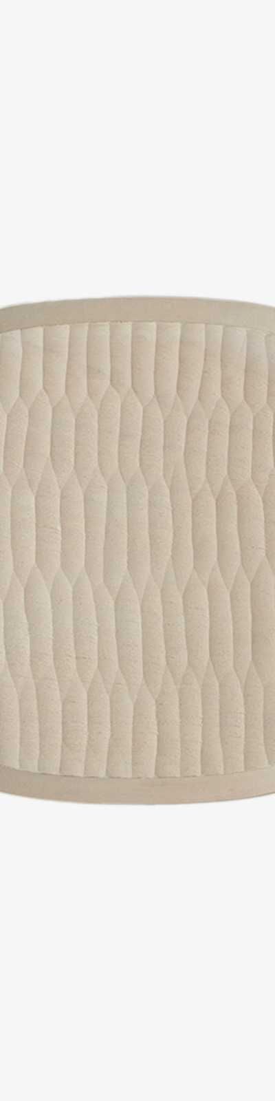 Lacquered Wood Carving Tray - Ivory