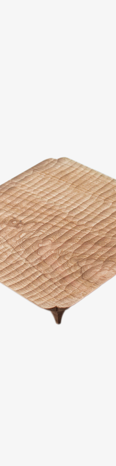 Square Wooden Tray with Feet