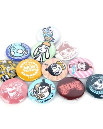 Don't Lose Your Mind Point Button Set - 12 Pieces