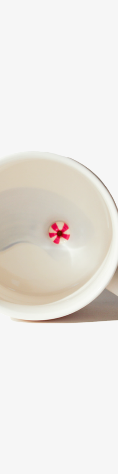 Swimmer in Cup - White