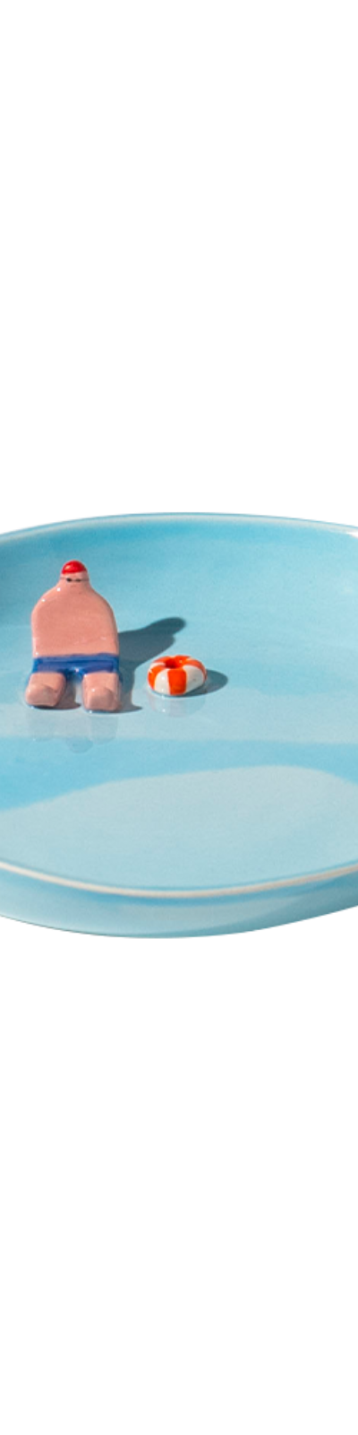 Swimmer in Beach
