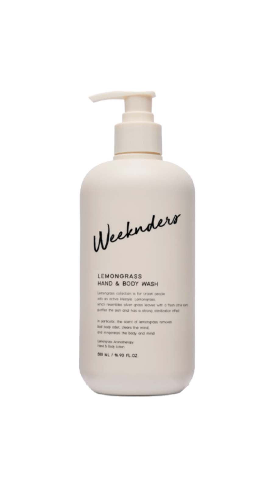 Lemongrass Hand & Body Wash 500ml