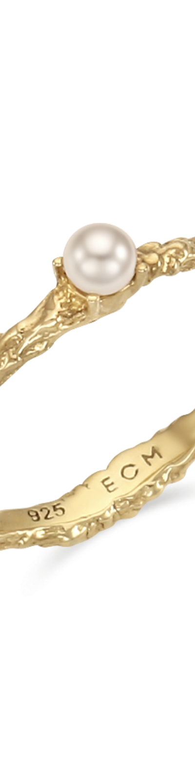 Twig Slim Ring - Pearl (2 COLORS)