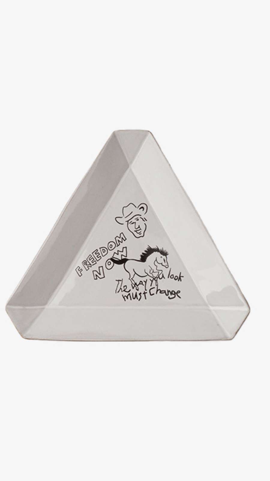 [Chapter One X HIPPI] HIPPI Art Piece Plate - Triangle