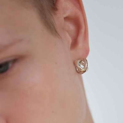 BALL SINGLE EARRING (1PCS)