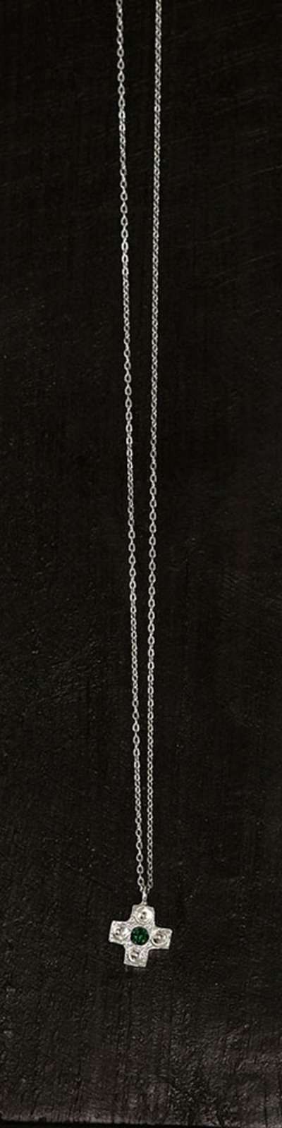 TINY CROSS NECKLACE
