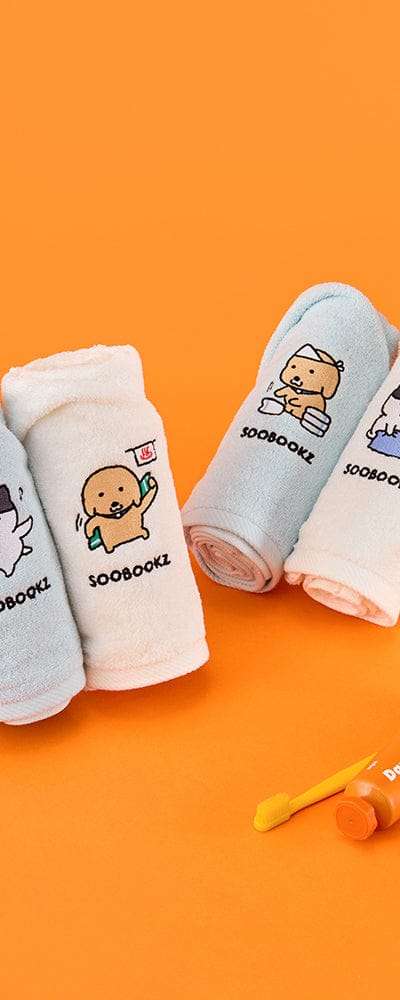 スボックズ タオル セット (2PCS)