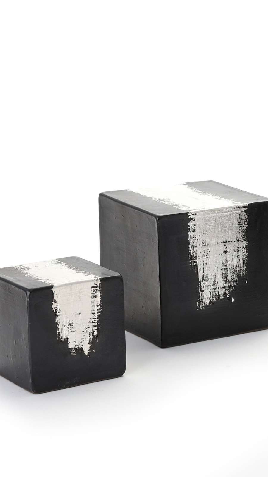 Cube Objet - Silver Point