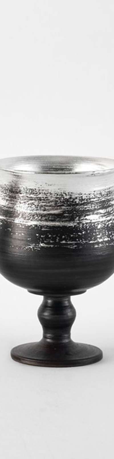 Goblet Glass - Silver Point