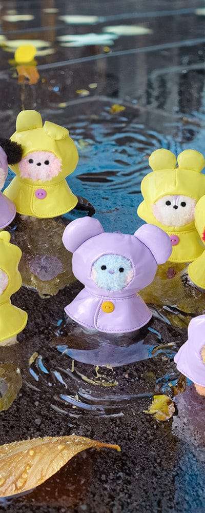 BT21 ミニミニ レイニーデイ ぬいぐるみキーリング