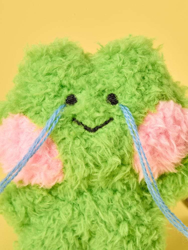 Line Friends Mini Nini Tearful Rene Doll Keyring