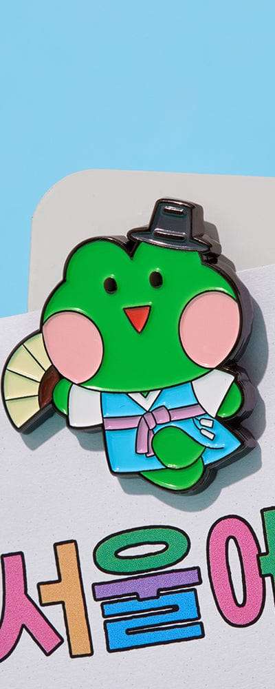 LINE FRIENDS ミニニ レニニ ソウルエディション メタルマグネット