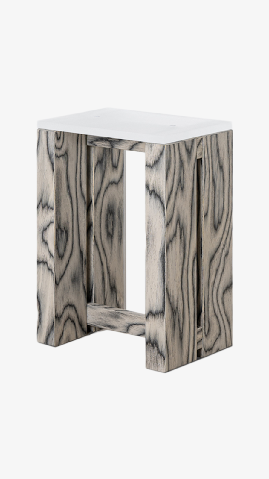 Mixed Media Stool 06